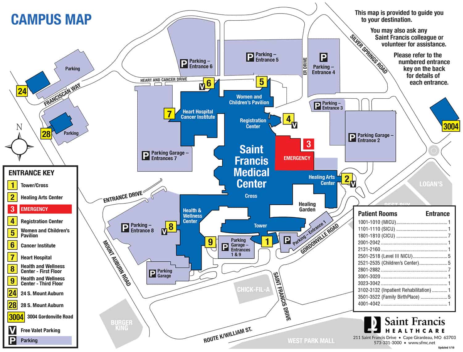 Campus Map Kapiolani Medical Center