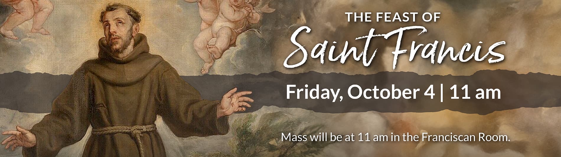 Feast of Saint Francis - Friday, October 4 at 11 am